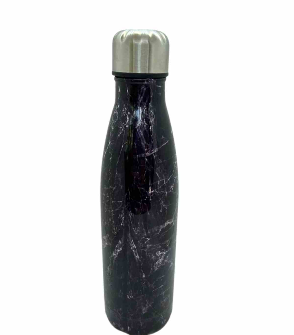 Botella Termica Marmolada Negra 500 Ml