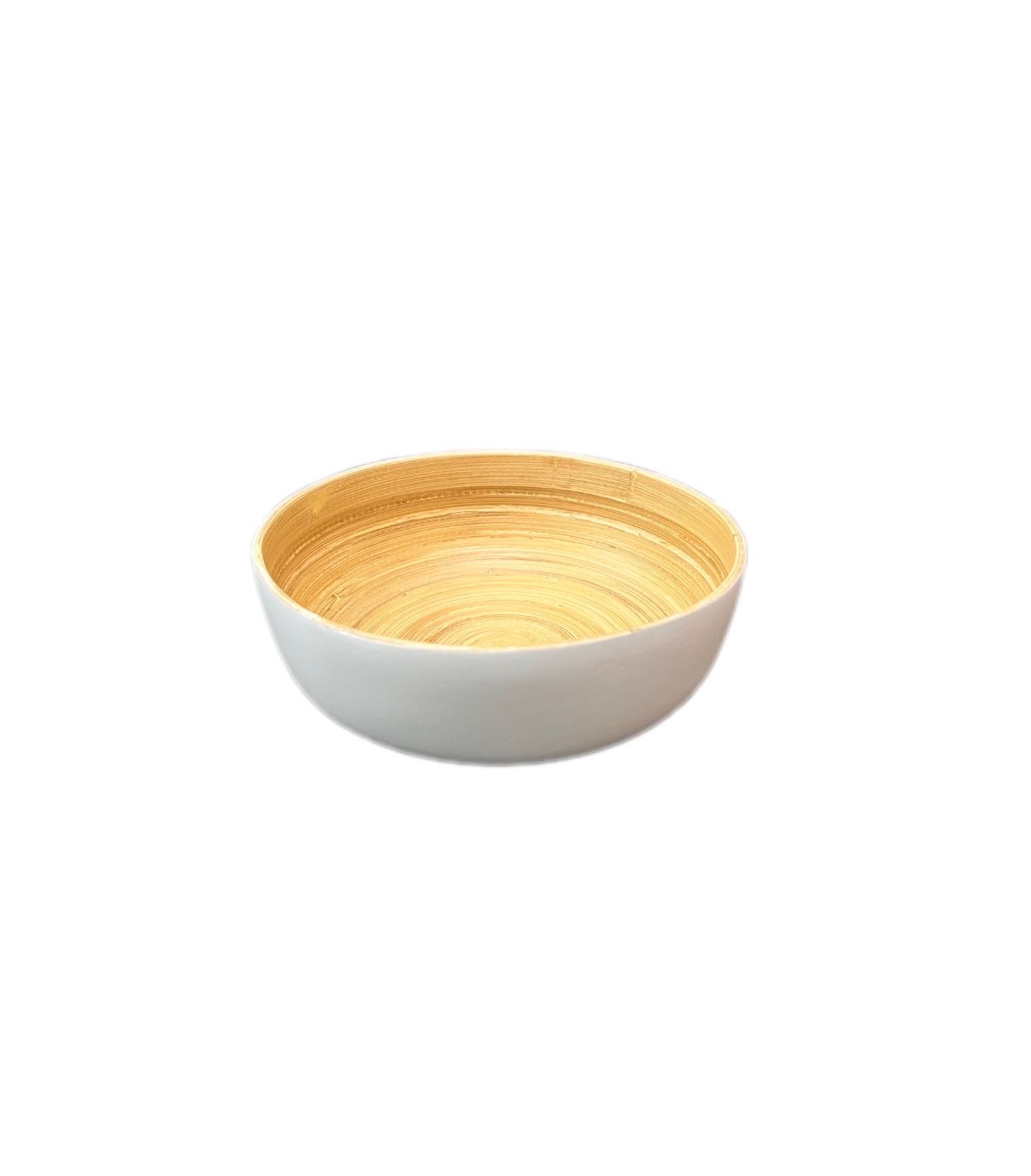 Bowl De Bambu Blanco